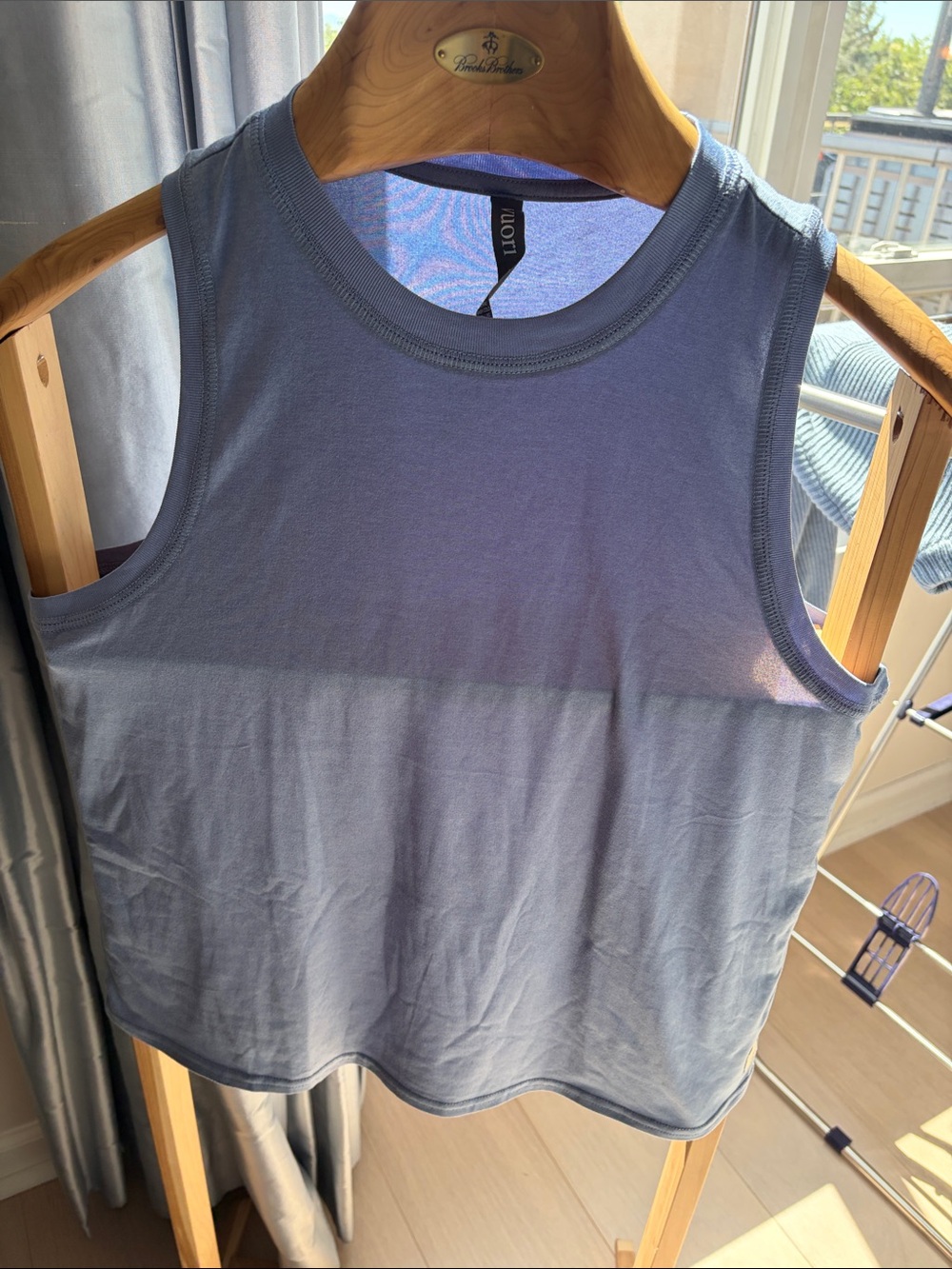 Vuori Light Blue Energy Sleeveless Tank Top